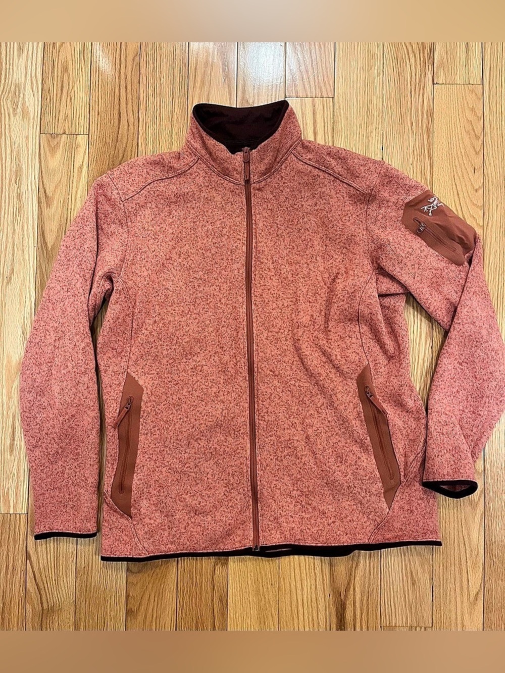 Arc'teryx Women's Full-Zip Fleece Jacket Pink XL